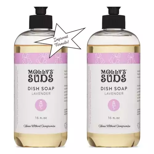 Molly's Suds Natural Liquid Dish Soap